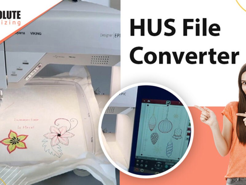 Convert JPG to HUS Embroidery Files