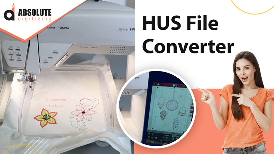 Convert JPG to HUS Embroidery Files