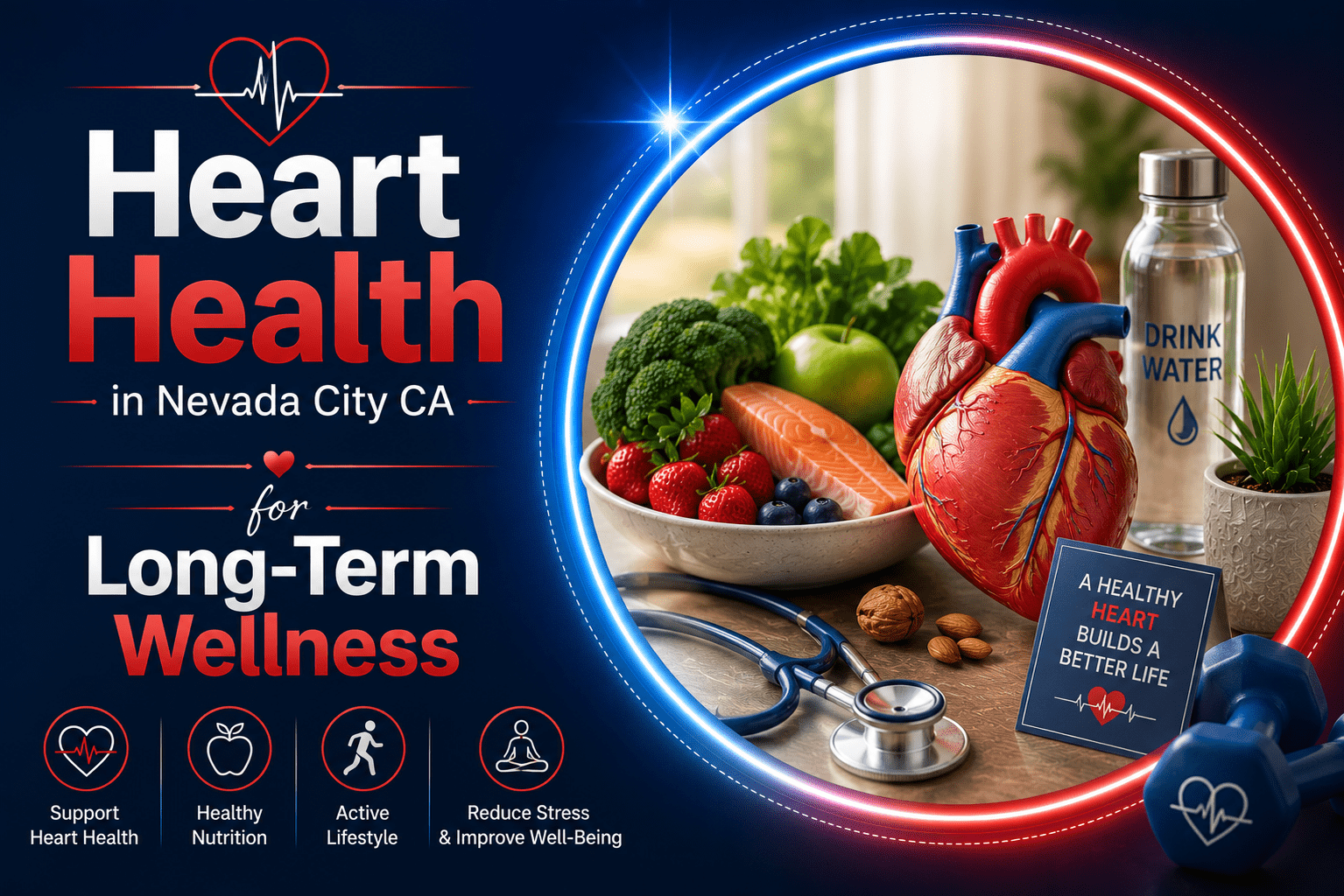 Heart Health in Nevada City CA for Long-Term Wellness