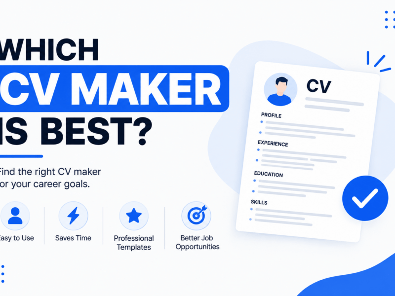 Which CV maker is best