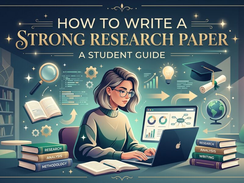 How to Write a Strong Research Paper